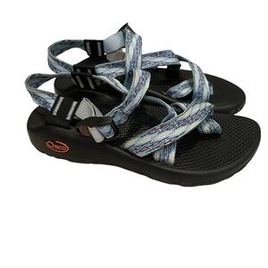 CHACO Z2 CLASSIC Sandals Womens 37 US 6 Blue Outdoor Hiking Water Sandals
